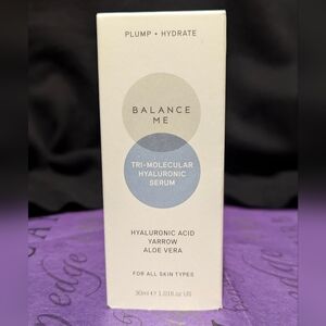 Balance Me: Tri-Molecular Hyaluronic Serum